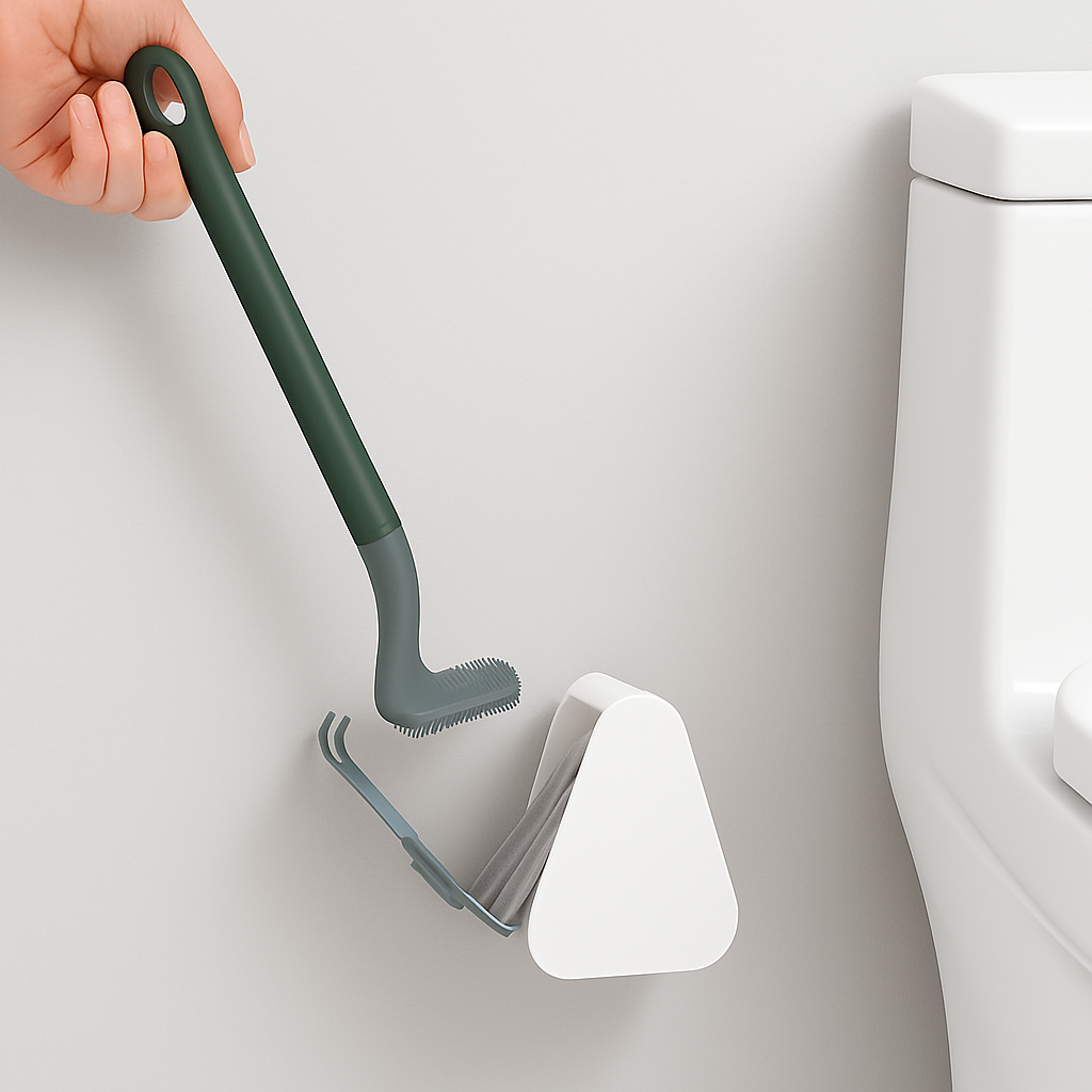 Brosse WC en Silicone – Flexible, Propre et Durable